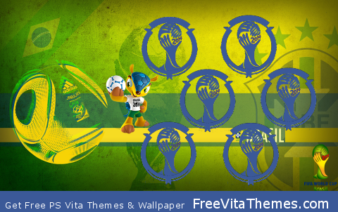 Brazil World Cup PS Vita Wallpaper