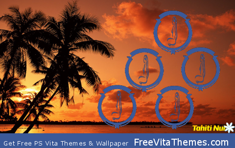 Tahiti Island PS Vita Wallpaper