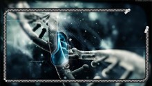 Download DNA Modernized LockScreen PS Vita Wallpaper