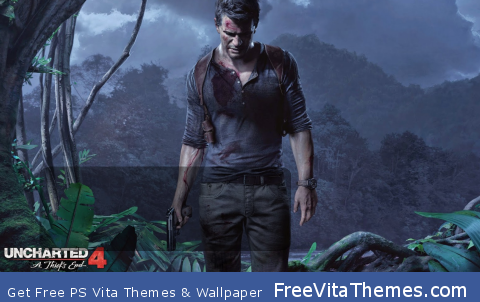 Uncharted 4 A Thief’s End Lockscreen PS Vita Wallpaper