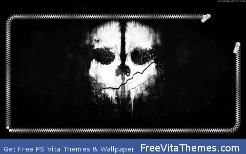 COD Ghost lockscreen PS Vita Wallpaper