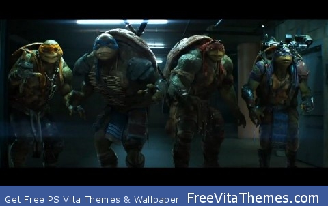 Teenage Mutant Ninja Turtles 2014 Movie PS Vita Wallpaper