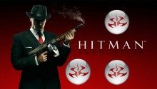Download Hitman Absolution Agent 47 with tmmoy gun PS Vita Wallpaper