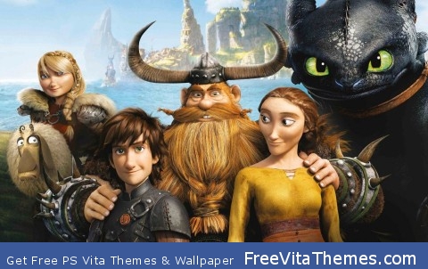 How to train your dragon 2 banner PS Vita Wallpaper