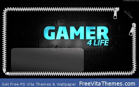 Gamer 4 life PS Vita Wallpaper