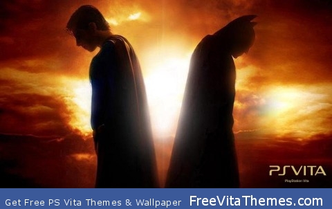 Superman and Batman wallpaper PS Vita Wallpaper