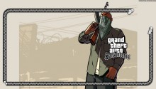 Download GTA SAN ANDREAS GANGSTER PS Vita Wallpaper