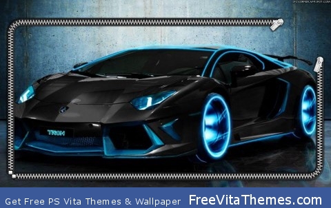 Lamborghini Lockscreen PS Vita Wallpaper