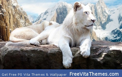 Snow Lion PS Vita Wallpaper