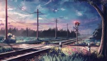 Download Fantasy Painted Landscape PS Vita Wallpaper