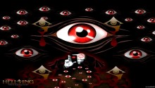 Download Hellsing Evil Eyes Icon stand PS Vita Wallpaper
