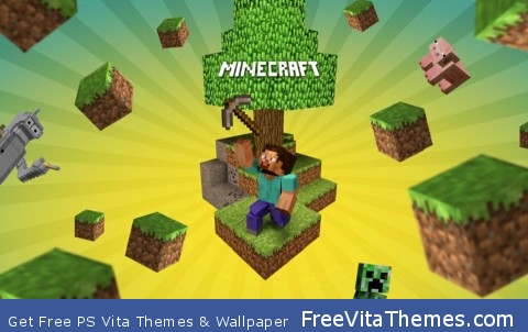minecraft PS Vita Wallpaper
