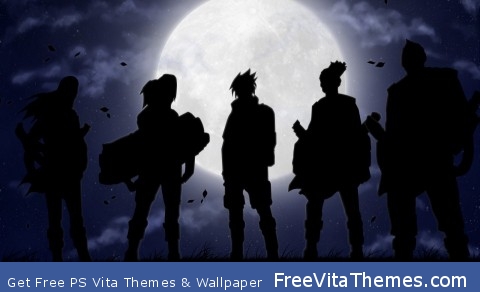 Curse Team Naruto PS Vita Wallpaper