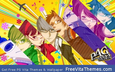 Persona 4 golden PS Vita Wallpaper