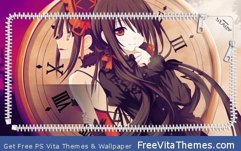 Kurumi Date a Live PS Vita Wallpaper