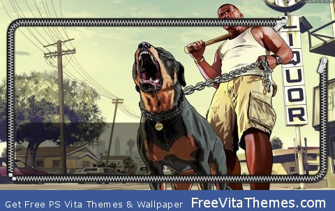 Franklin Lockscreen PS Vita Wallpaper