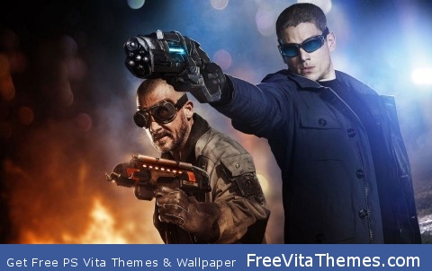Captain Cold & Heat PS Vita Wallpaper