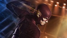 Download Grant Gustin as Barry Allen In The Flash PS Vita Wallpaper