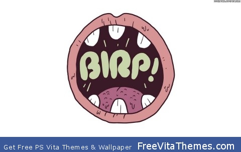 Birp ! PS Vita Wallpaper