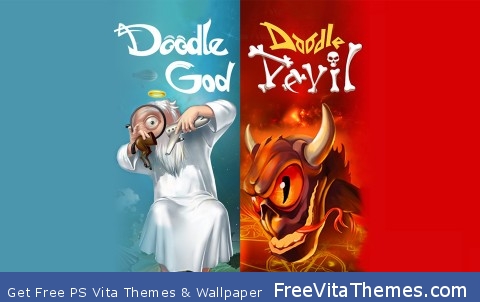 DOODLE GOD DEVIL PS Vita Wallpaper