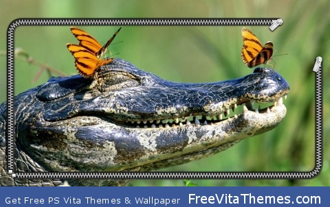 Crocodile Wallpaper PS Vita Wallpaper