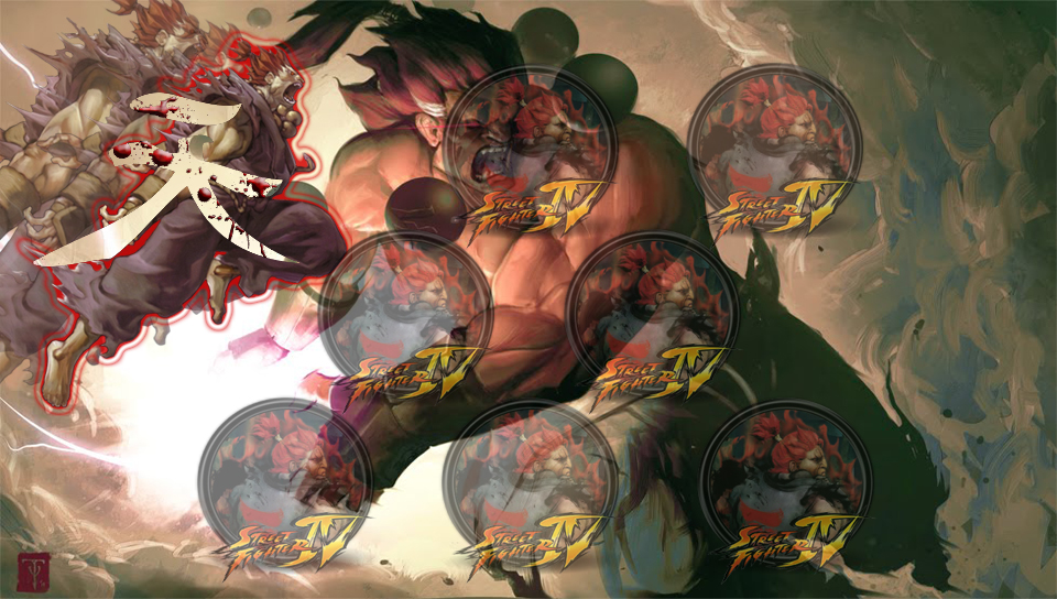 Akuma Wallpaper featuring Game / Gaming, Lockscreen, martial arts, ssf4 arcade edition, street fighter - Perfect PS Vita Wallpaper