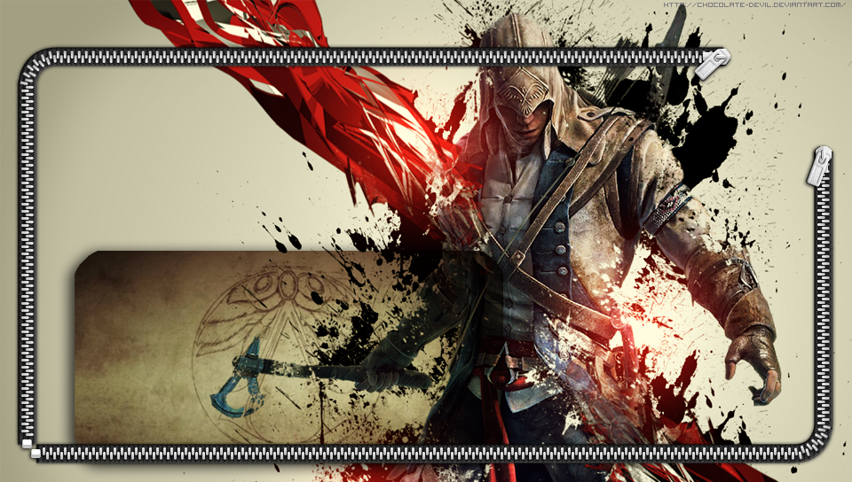 Assassin Creed Locker Screen featuring Cartoon, Lockscreen, bloodymary - Perfect PS Vita Wallpaper