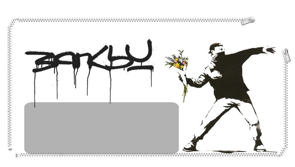 Banksy_flower thrower featuring Abstract / Arts, Ac4, Assassin, Hooded - Perfect PS Vita Wallpaper