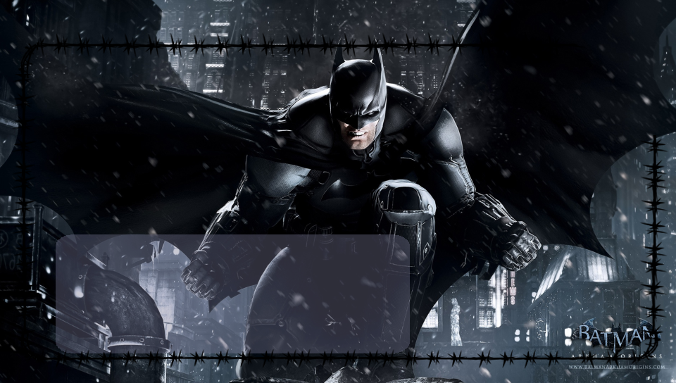 Batman Arkham Origins Lockscreen featuring Game / Gaming, Lockscreen, PlayStationVita - Perfect PS Vita Wallpaper