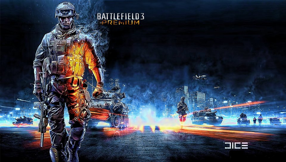 Battlefield 3 featuring Game / Gaming, show - Perfect PS Vita Wallpaper