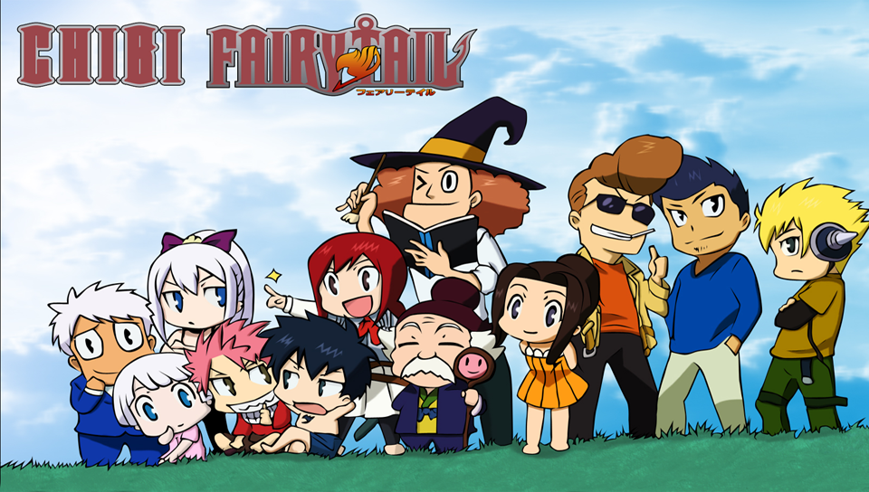 Chibi Fairy Tail featuring Anime, fairy tail - Perfect PS Vita Wallpaper