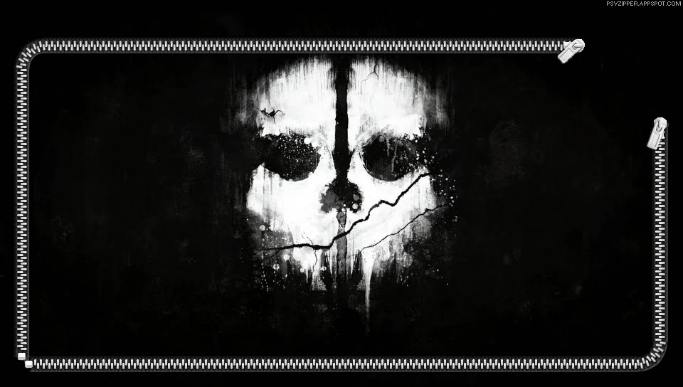 COD Ghost lockscreen featuring Game / Gaming, ganja - Perfect PS Vita Wallpaper