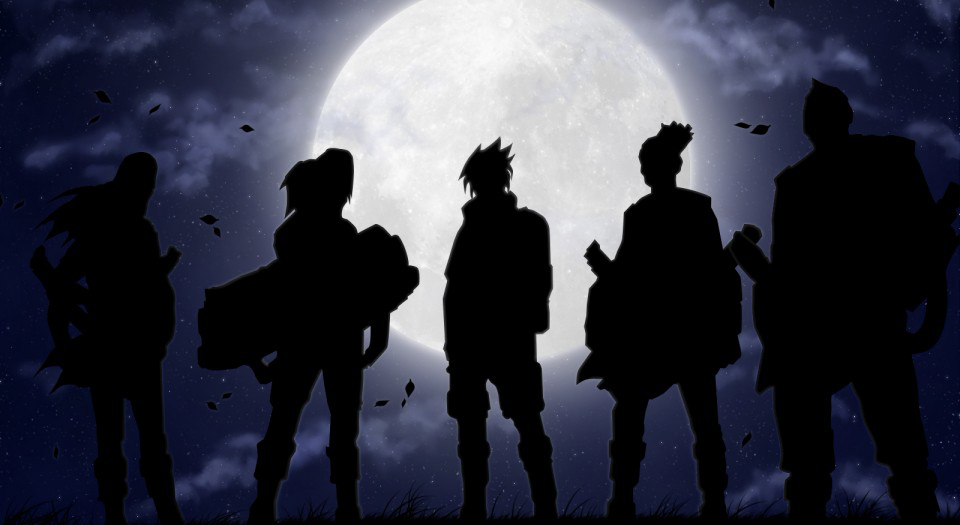 Curse Team Naruto featuring Anime, Cartoon, luffy, naruto - Perfect PS Vita Wallpaper