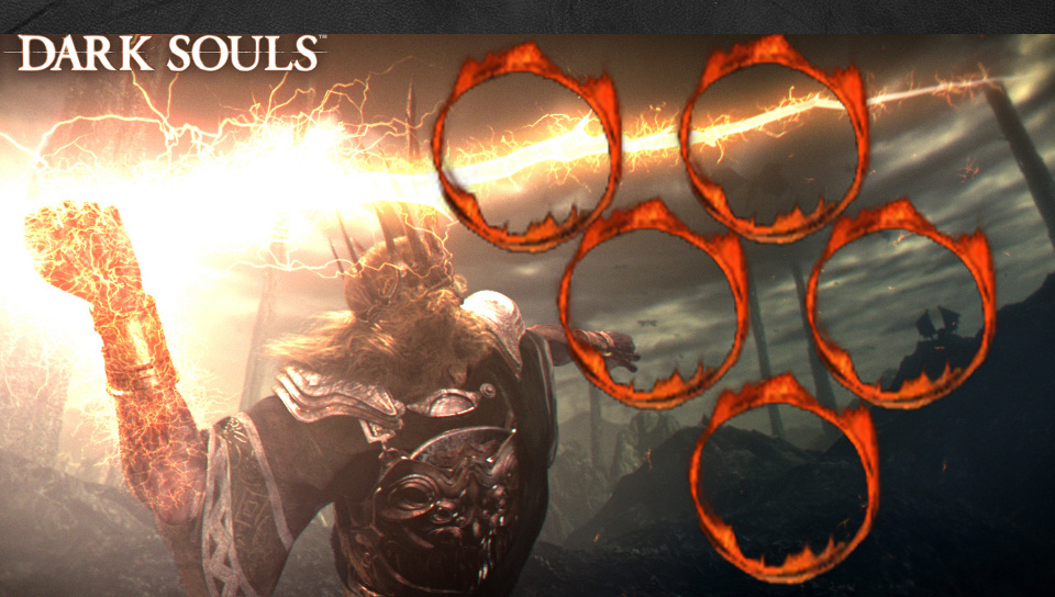 Dark Souls Lord Gwyn featuring Game / Gaming, With Buttons, Alduin - Perfect PS Vita Wallpaper