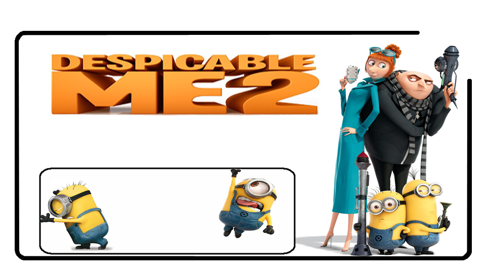 Despicable Me 2 featuring Lockscreen, Movies, kingdomhearts - Perfect PS Vita Wallpaper