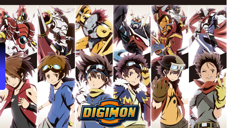 Digimon Digi Destined Male Figures Wall featuring Abstract / Arts, Anime, Game / Gaming, Technology, Armstrong, persona 3, SOA, Sons of Anarchy - Perfect PS Vita Wallpaper