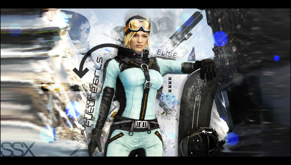 Elise From SSX featuring Game / Gaming, DJ - Perfect PS Vita Wallpaper