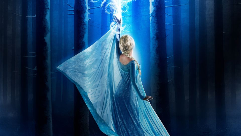 Elsa From Once Upon A Time Season 4 featuring Lockscreen, Other, Fenrir - Perfect PS Vita Wallpaper