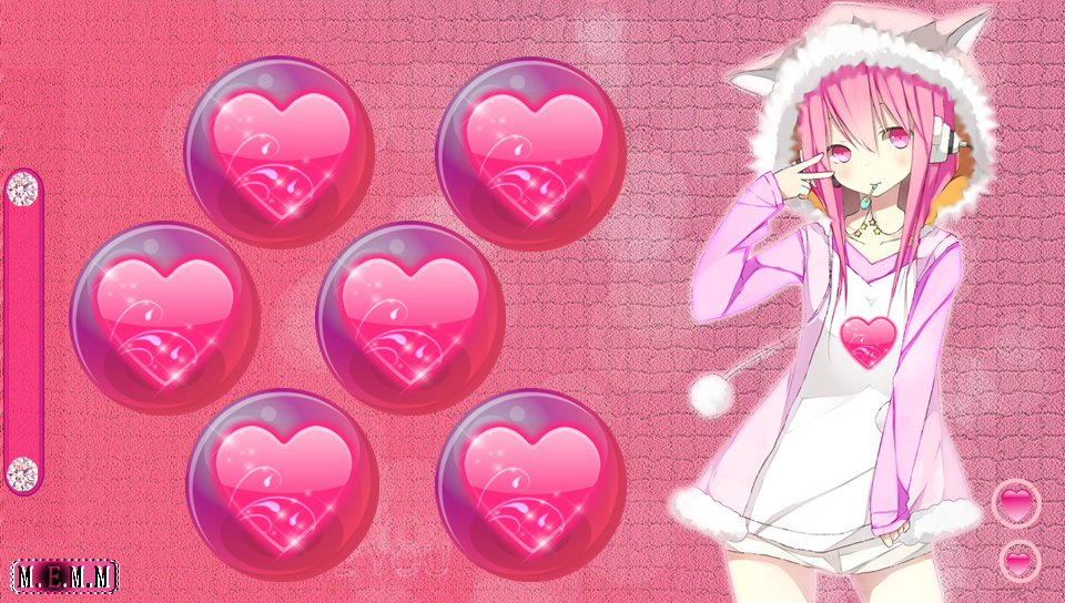 Exclusive For Girls featuring Anime, With Buttons - Perfect PS Vita Wallpaper