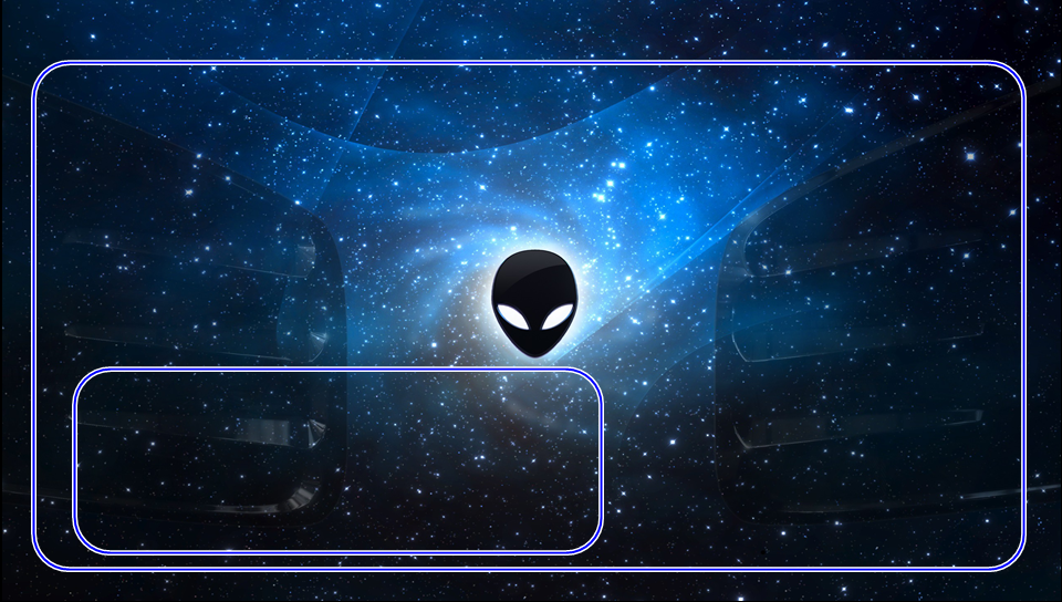 Galaxy Alien featuring Computers, Lockscreen, demon's, galaxy - Perfect PS Vita Wallpaper