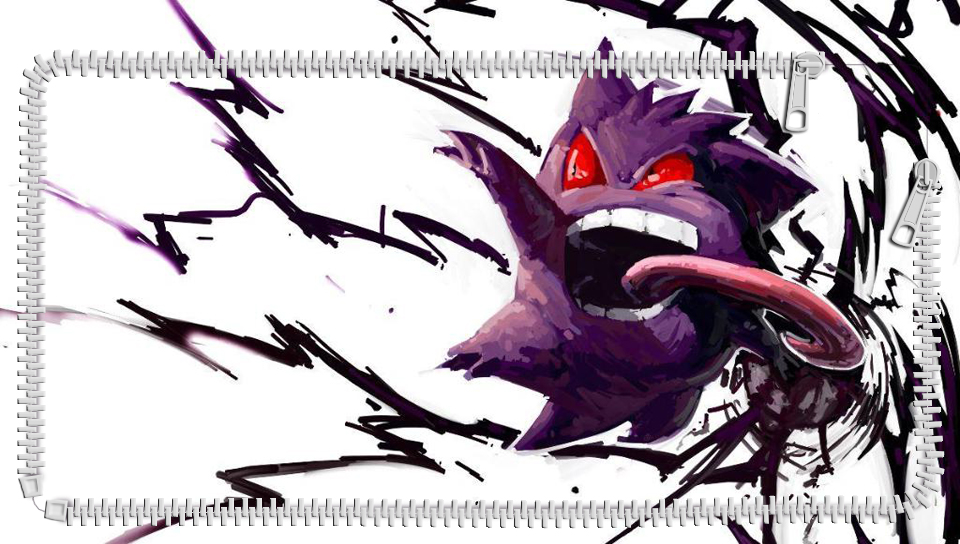 Gengar featuring Game / Gaming, Lockscreen, Full Metal, starter - Perfect PS Vita Wallpaper