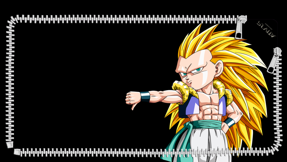 Gotenks featuring Anime, Lockscreen, mario, Nruto - Perfect PS Vita Wallpaper