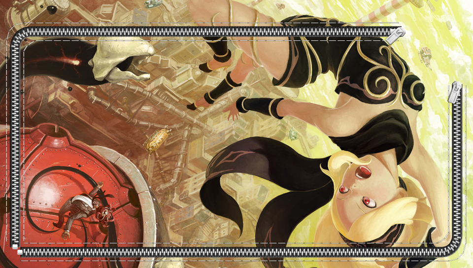 gravity rush 03 featuring Anime, Babes, Game / Gaming, Lockscreen, gravity rush - Perfect PS Vita Wallpaper