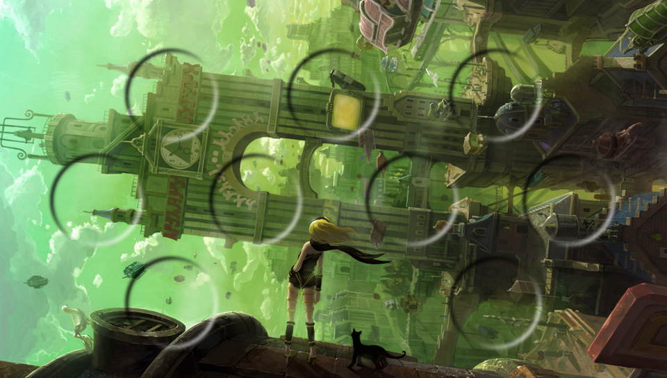 gravity rush 4 featuring Babes, Game / Gaming, With Buttons, gravity rush - Perfect PS Vita Wallpaper