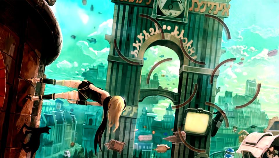 Gravity Rush featuring Game / Gaming, With Buttons, gravity rush - Perfect PS Vita Wallpaper