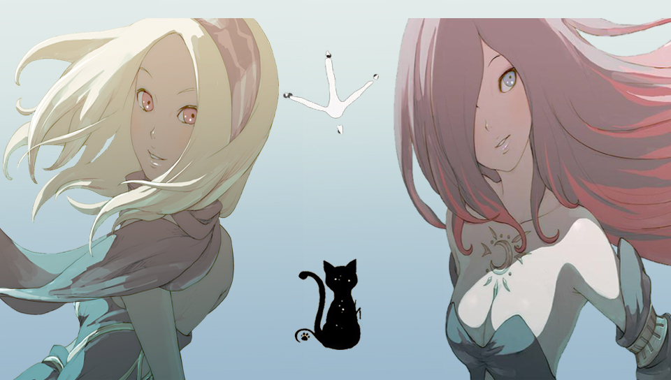 Gravity Rush Kat &amp; Revan featuring Anime, Cartoon, Game / Gaming, With Buttons, gravity rush - Perfect PS Vita Wallpaper