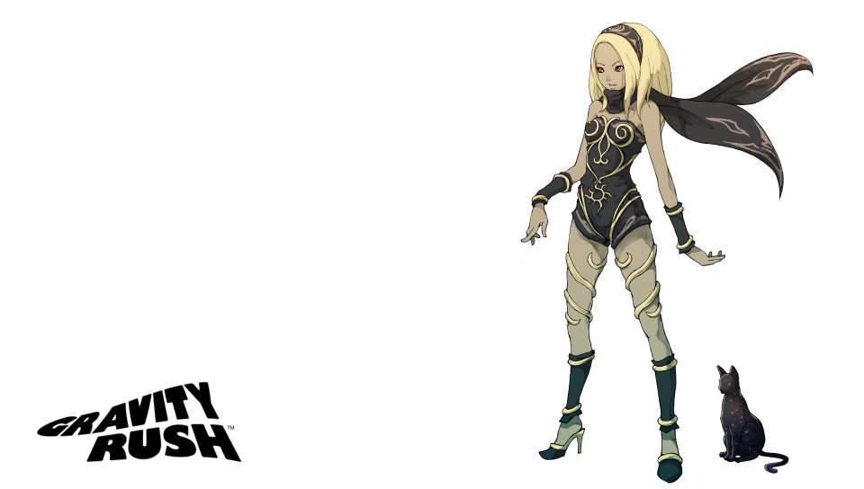 Gravity Rush Transparent featuring Game / Gaming, PlayStationVita - Perfect PS Vita Wallpaper