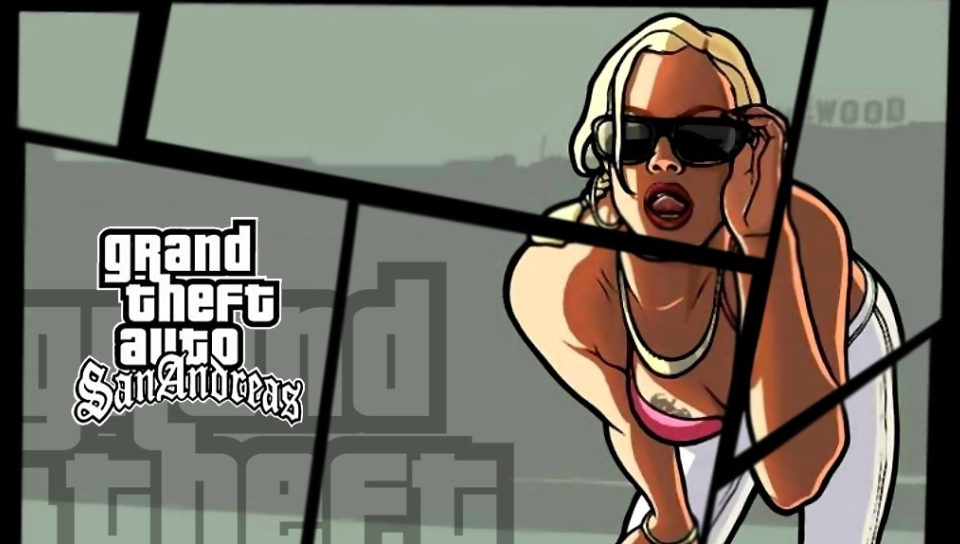 GTA San Andreas featuring Game / Gaming, PlayStationVita - Perfect PS Vita Wallpaper