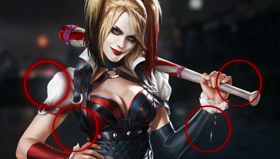 Harley Quinn featuring Anime, Cartoon, Game / Gaming, With Buttons, miku - Perfect PS Vita Wallpaper