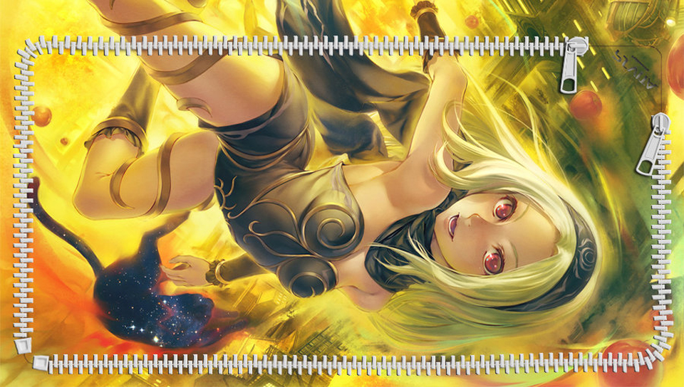 Kat Gravity Rush featuring Anime, Game / Gaming, Lockscreen, Buttons, gravity rush, ngp - Perfect PS Vita Wallpaper